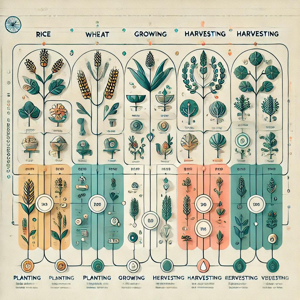 Crop wise schedules